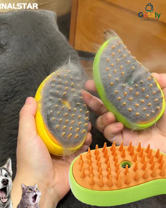 Cepillo De Vapor Portátil Para Mascotas